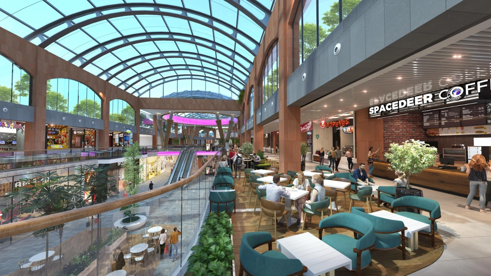 Atrium and Public Spaces
